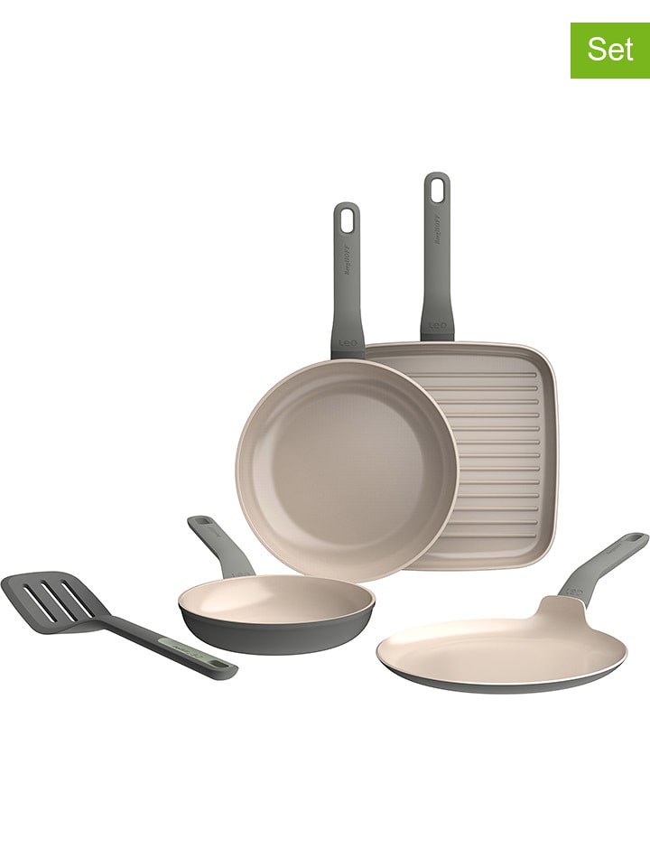 BergHOFF 5-częściowy zestaw "Balance" w kolorze kremowo-jasnoszarym rozmiar: onesize