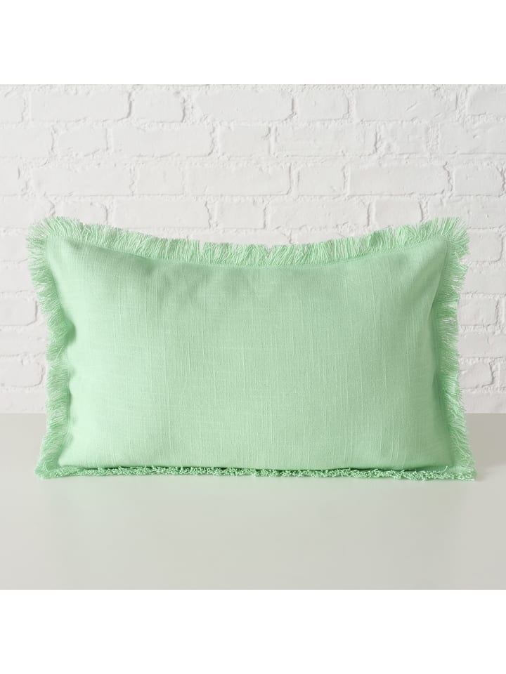 Boltze Poduszka "Lenea" w kolorze zielonym - 30 x 50 cm rozmiar: onesize