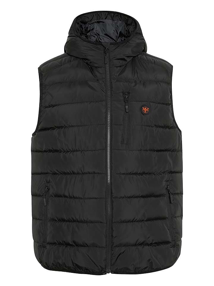 Chiemsee Kamizelka pikowana w kolorze czarnym rozmiar: M