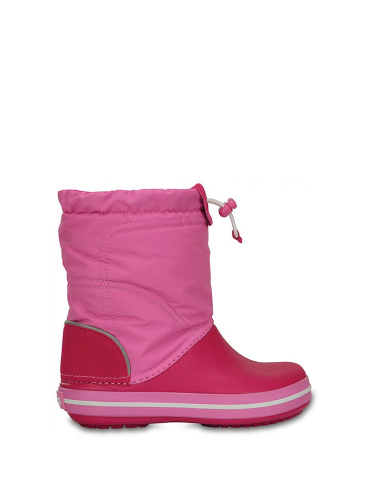 Crocs Śniegowce w kolorze różowym rozmiar: 32-33