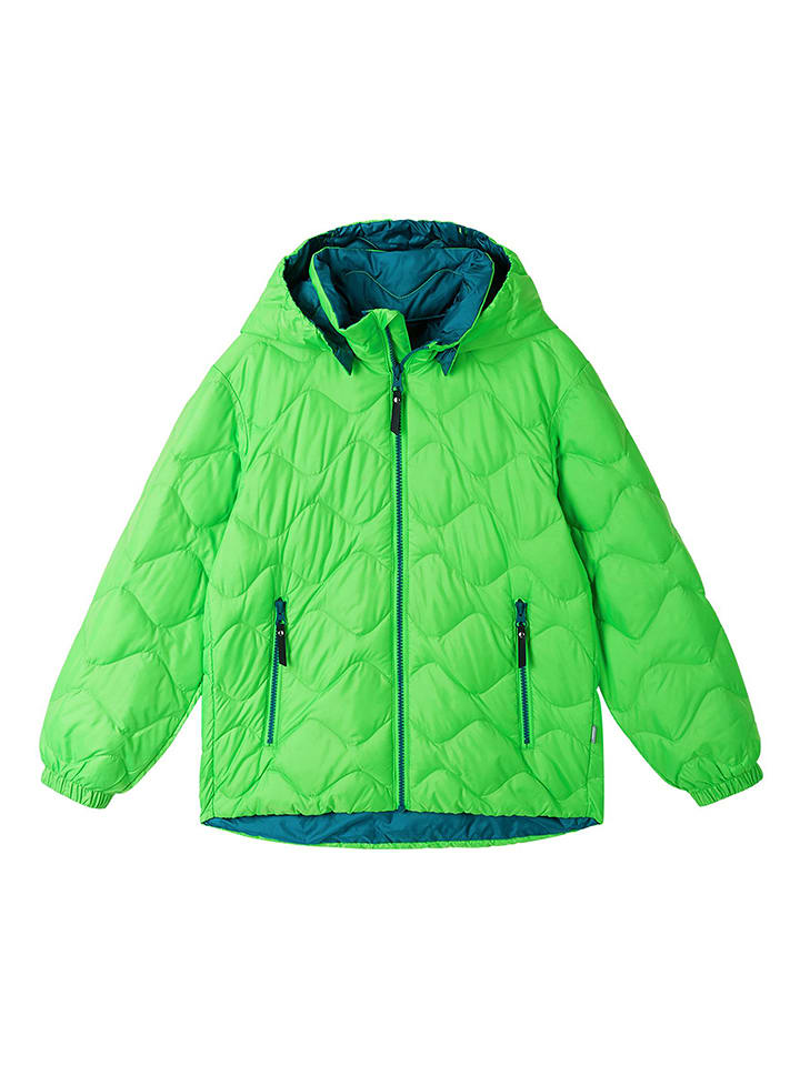 Reima Kurtka pikowana "Fossila" w kolorze zielonym rozmiar: 152