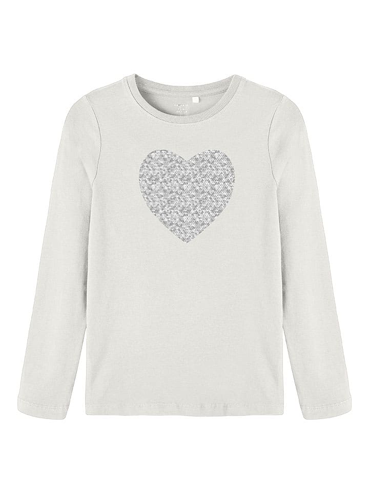 name it Koszulka w kolorze kremowym rozmiar: 158/164