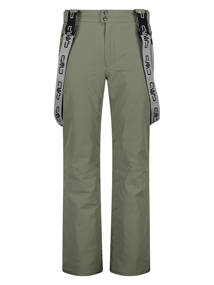 CMP Spodnie narciarskie w kolorze khaki rozmiar: 52
