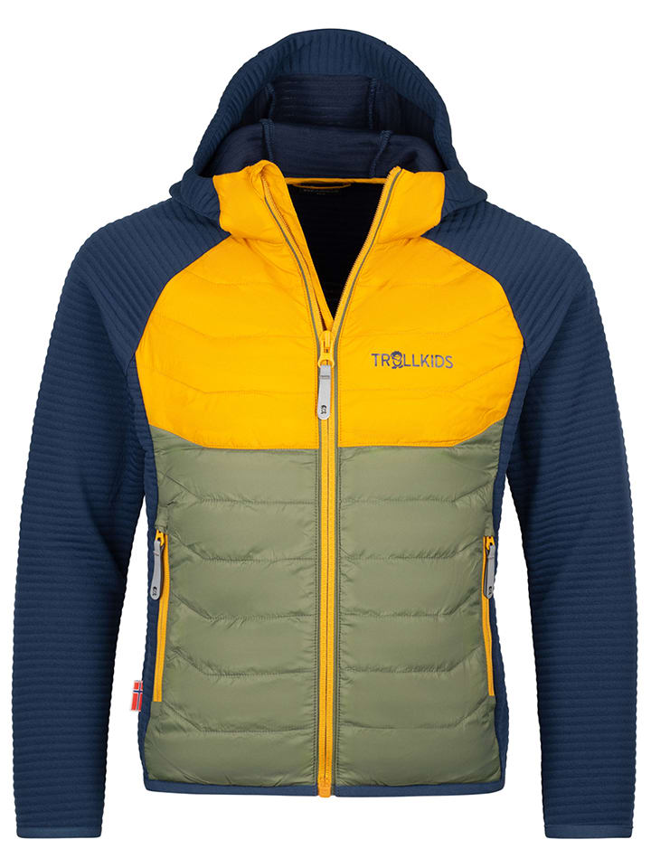 Trollkids Kurtka przejściowa "Sirdal" w kolorze khaki rozmiar: 104