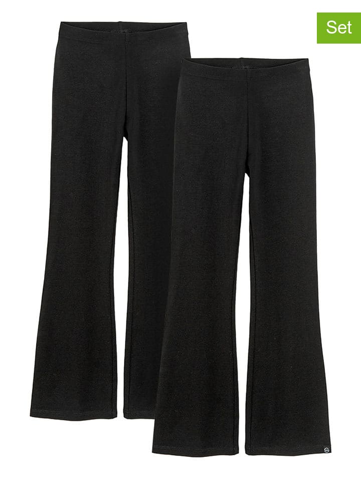 COOL CLUB Legginsy (2 pary) w kolorze czarnym rozmiar: 140