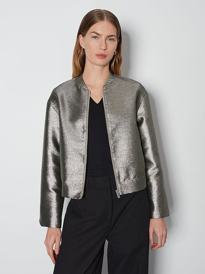 Someday Blezer w kolorze srebrnym rozmiar: 40