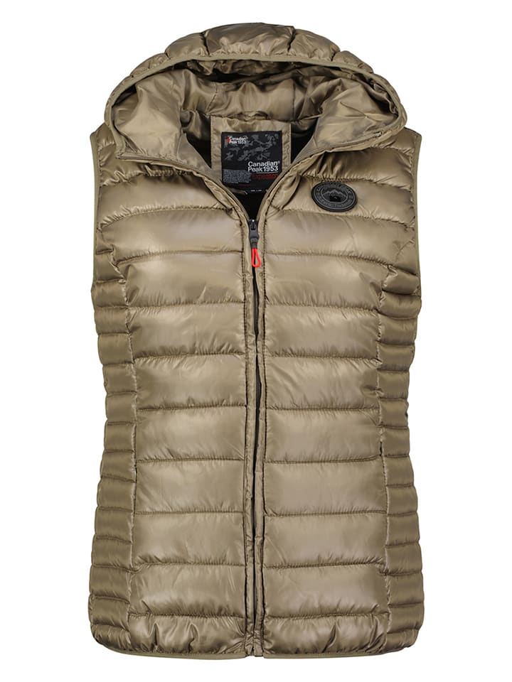 Canadian Peak Kamizelka pikowana "Volombiana" w kolorze jasnobrązowym rozmiar: 152