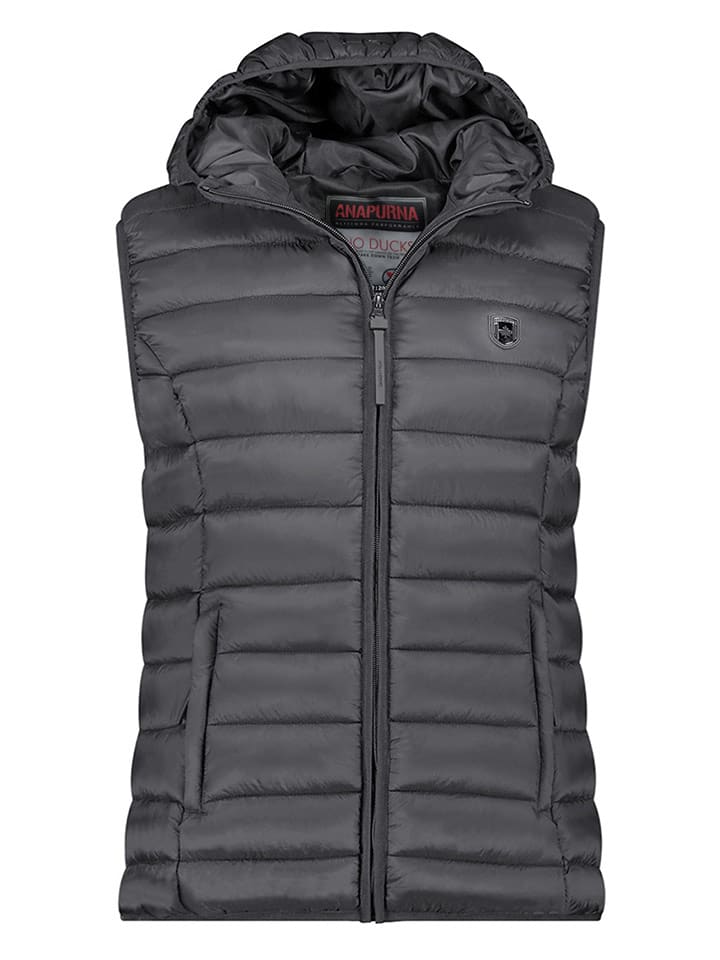 ANAPURNA Kamizelka pikowana "Vakitalana" w kolorze antracytowym rozmiar: XXL