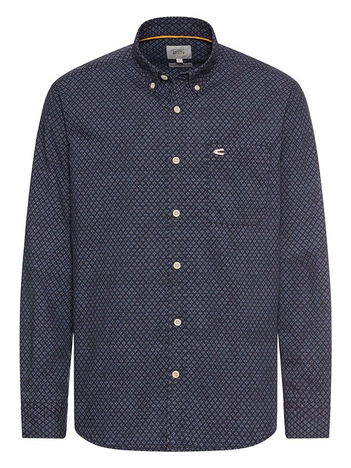 Camel Active Koszula - Regular fit - w kolorze granatowym rozmiar: 3XL