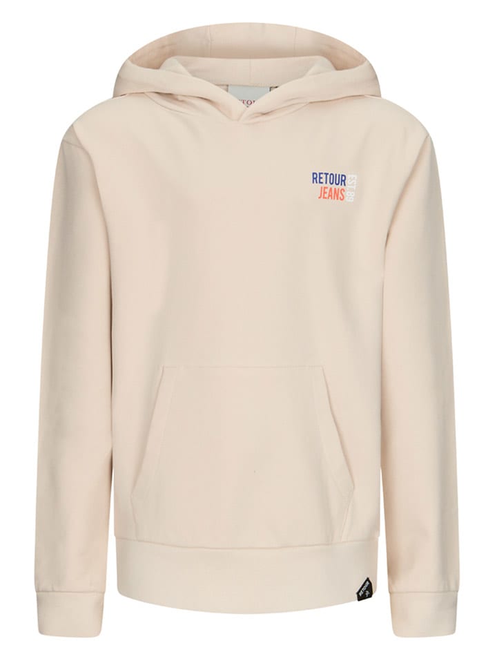Retour Bluza "William" w kolorze beżowym rozmiar: 122/128