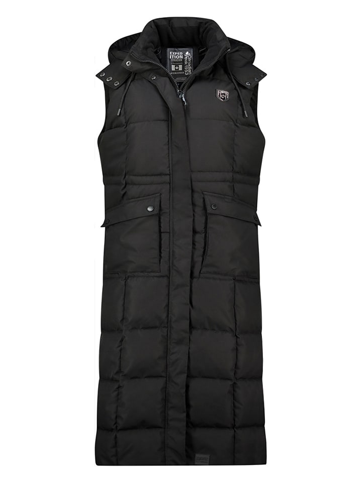 Canadian Peak Kamizelka zimowa "Vardeak" w kolorze czarnym rozmiar: XL