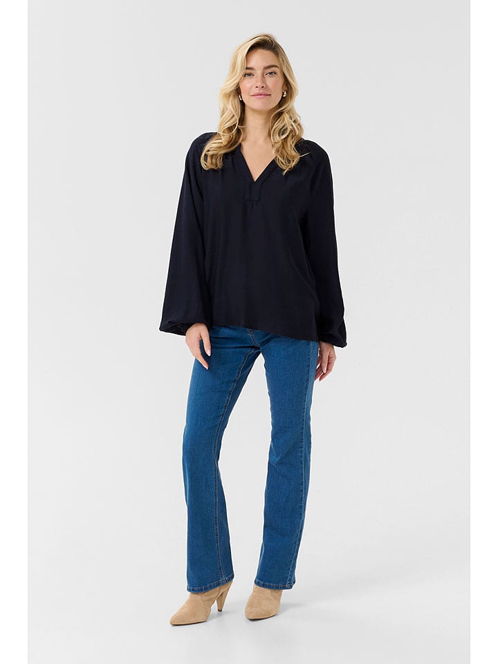 Cream Bluzka "Mila" w kolorze granatowym rozmiar: 40