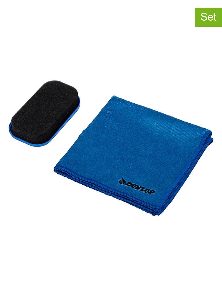 Dunlop 2-częściowy zestaw w kolorze niebieskim do czyszczenia kokpitu rozmiar: onesize