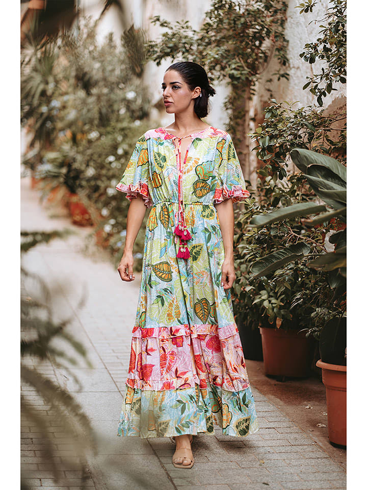 Isla Bonita by SIGRIS Sukienka ze wzorem rozmiar: XL