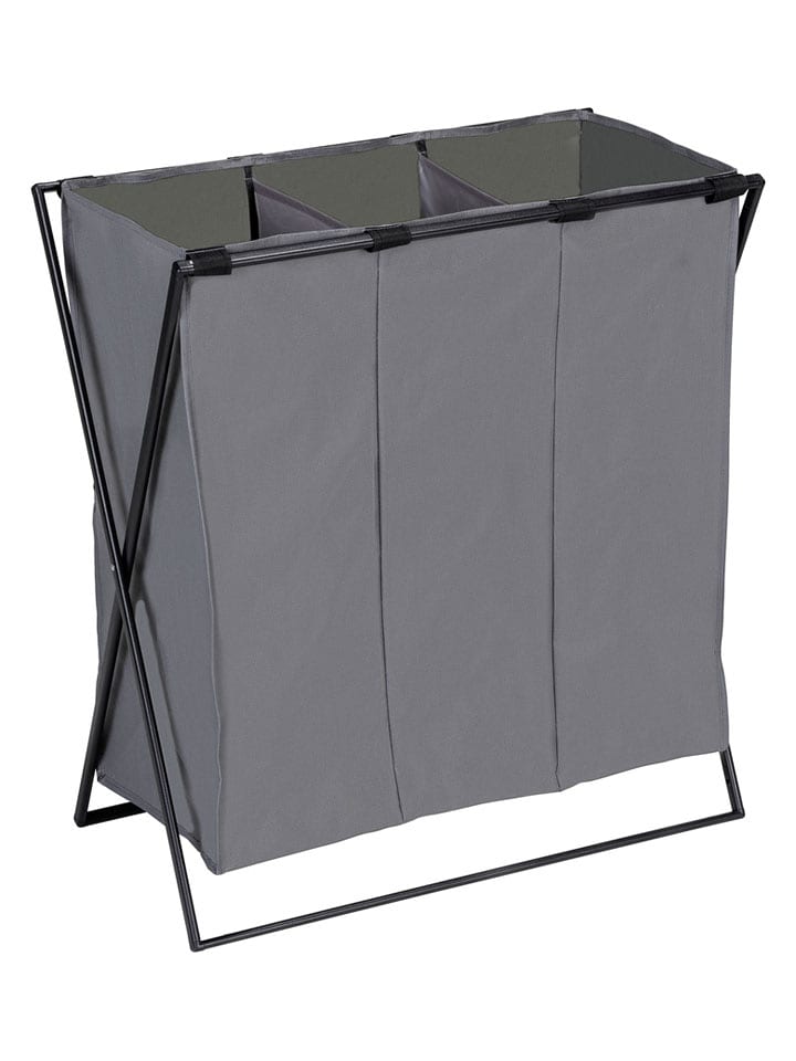 Wenko Kosz "Trio" w kolorze szarym na pranie - 69 x 76 x 37 cm rozmiar: onesize