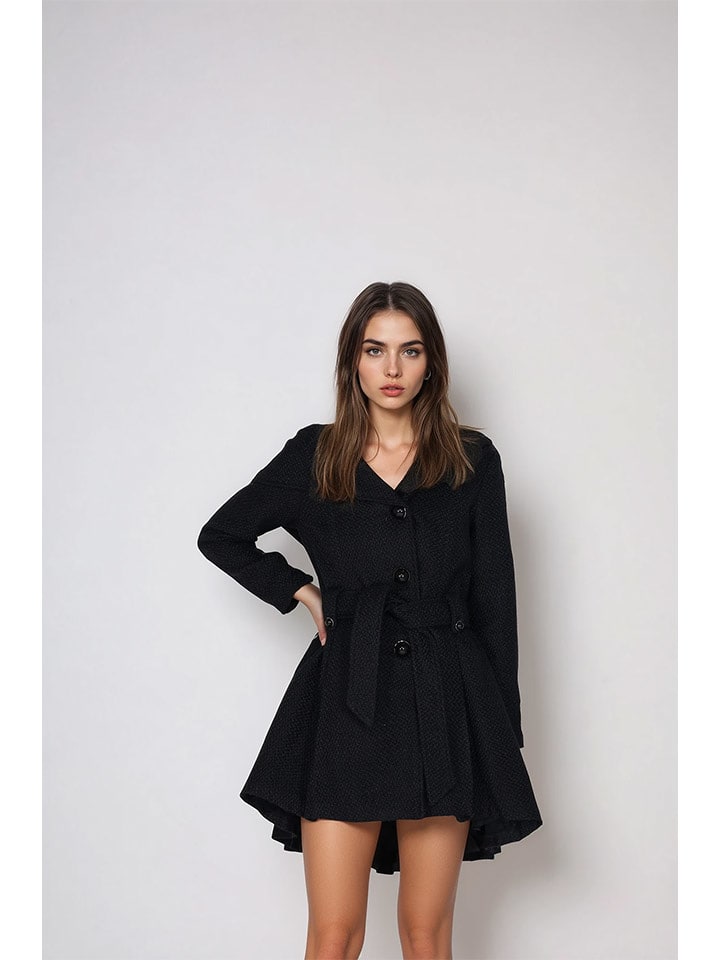 Steve Madden Płaszcz przejściowy w kolorze czarnym rozmiar: M