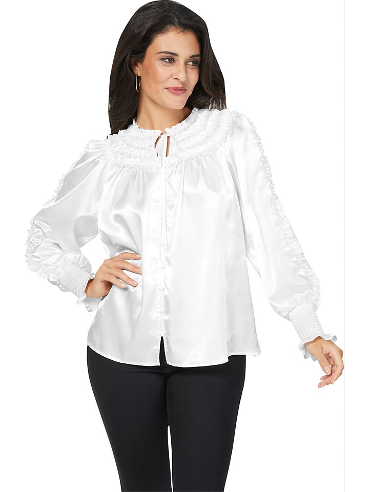 WITT WEIDEN Bluzka w kolorze białym rozmiar: 38