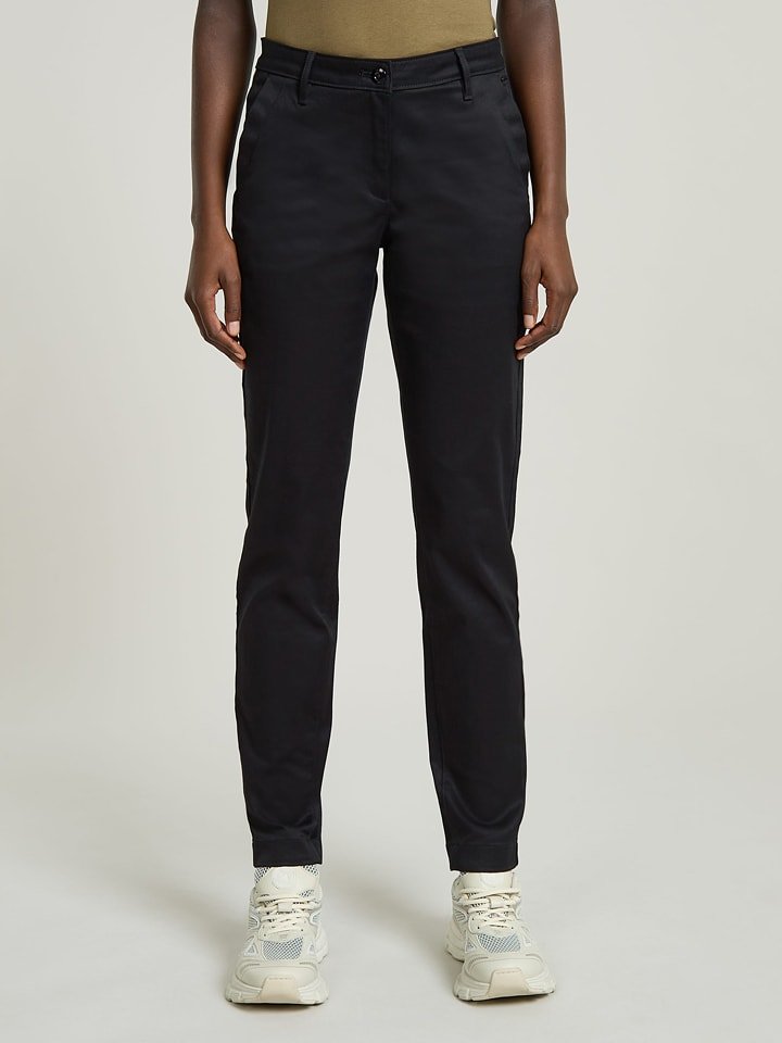 G-Star Spodnie chino w kolorze czarnym rozmiar: W28/L32