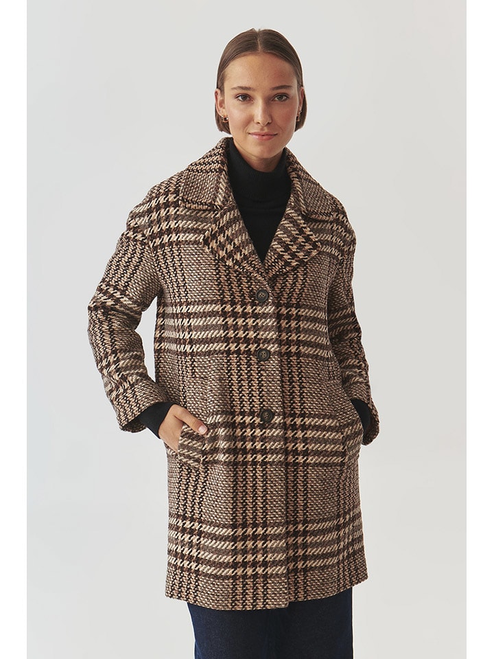 TATUUM Płaszcz przejściowy "Sewro 1" w kolorze brązowym rozmiar: 36