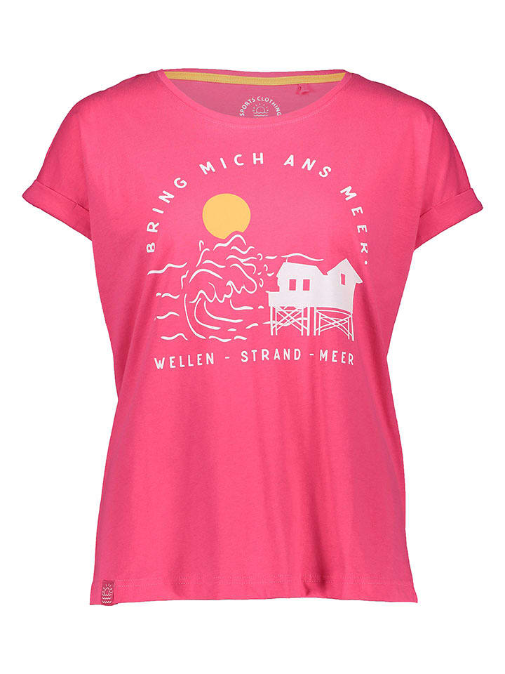 Sublevel Koszulka w kolorze różowym rozmiar: L