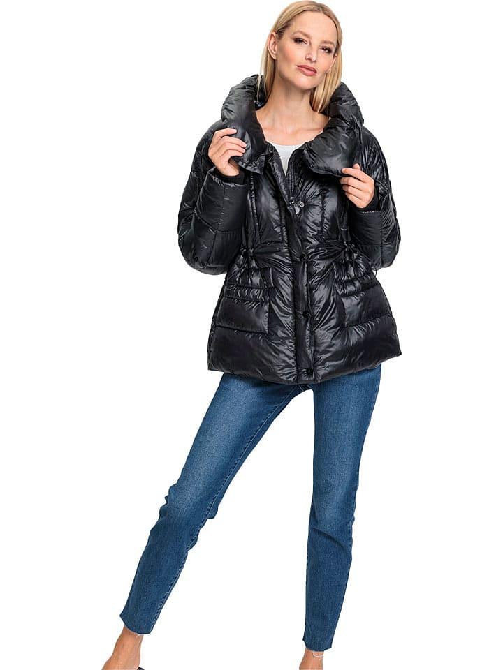 Heine Kurtka pikowana w kolorze czarnym rozmiar: 46