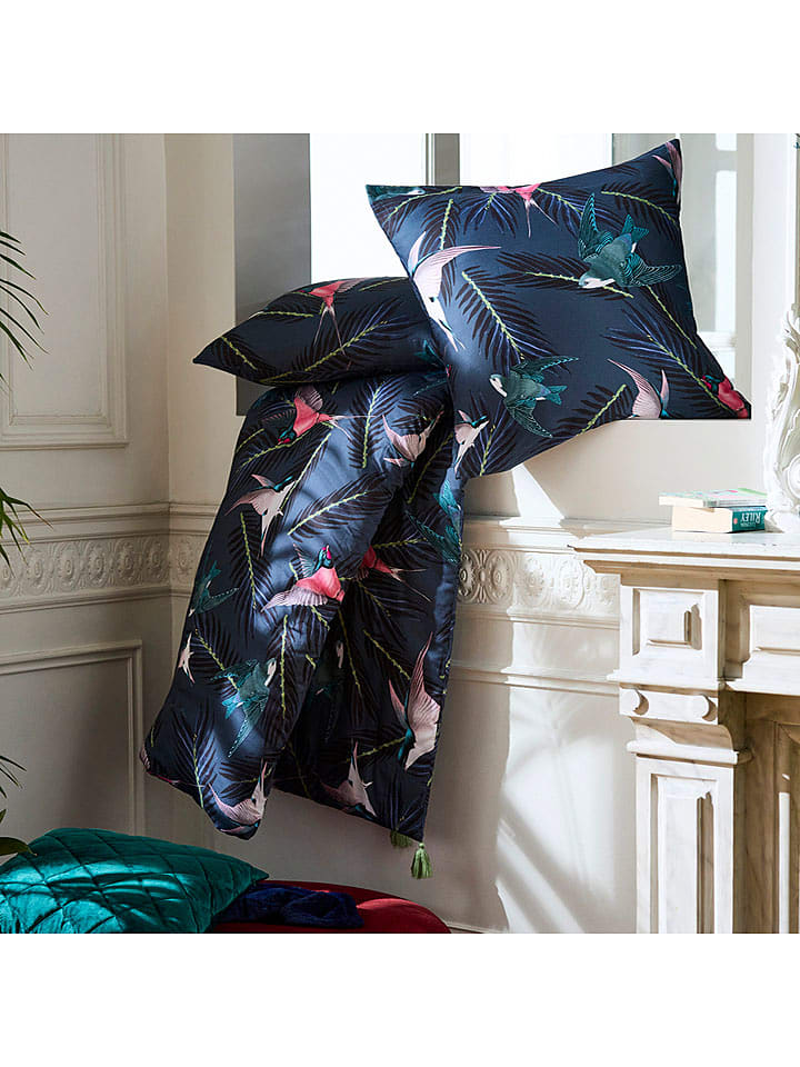 CXL by Christian Lacroix Narzuta w kolorze granatowym rozmiar: 140x200 cm