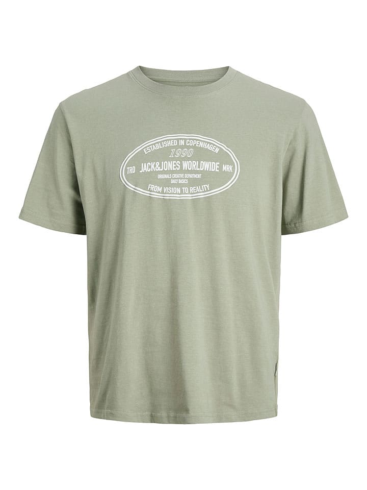 Jack & Jones Koszulka w kolorze jasnozielonym rozmiar: M