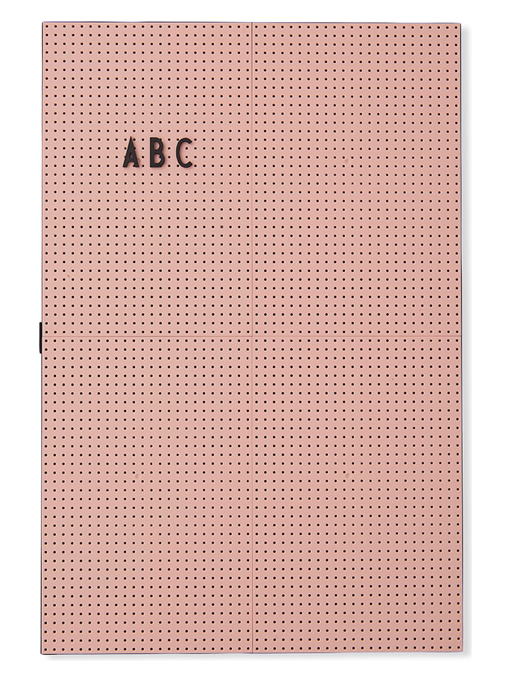 Design Letters Tablica ogłoszeń w kolorze jasnoróżowym - A3 rozmiar: onesize