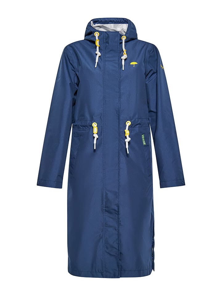 Schmuddelwedda Płaszcz przeciwdeszczowy w kolorze granatowym rozmiar: S
