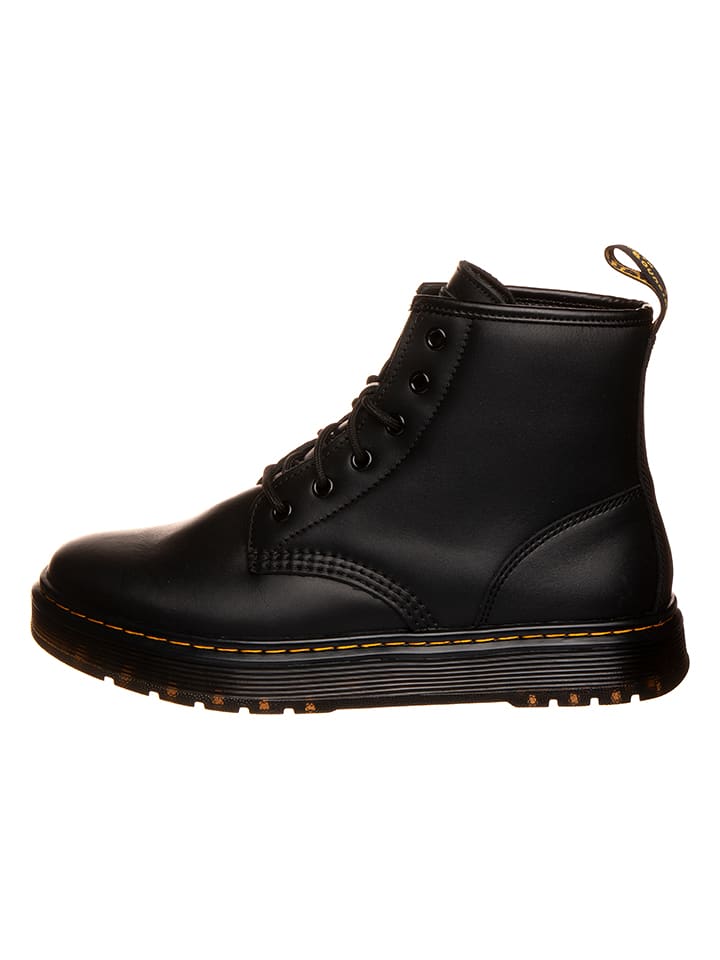 Dr. Martens Skórzane botki "Brookline Chukka" w kolorze czarnym rozmiar: 37