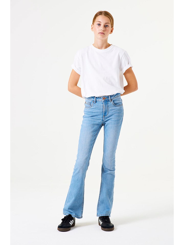 Garcia Dżinsy "Rianna 575" - Regular fit - w kolorze niebieskim rozmiar: 158