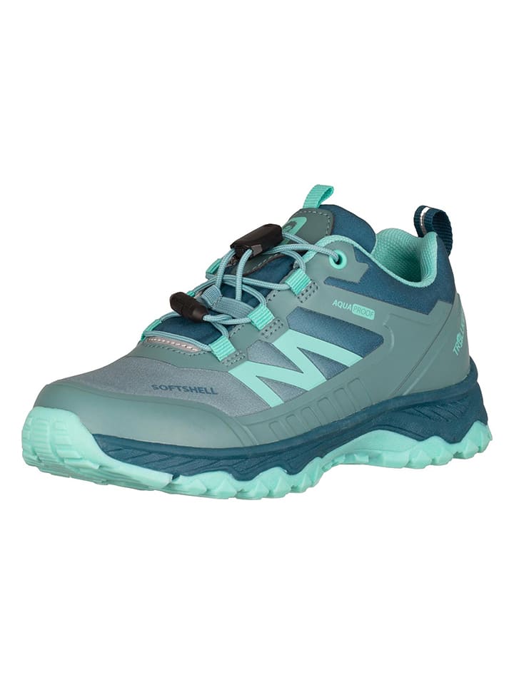 Trollkids Buty turystyczne "Sirdal Hiker Low" w kolorze turkusowym rozmiar: 40