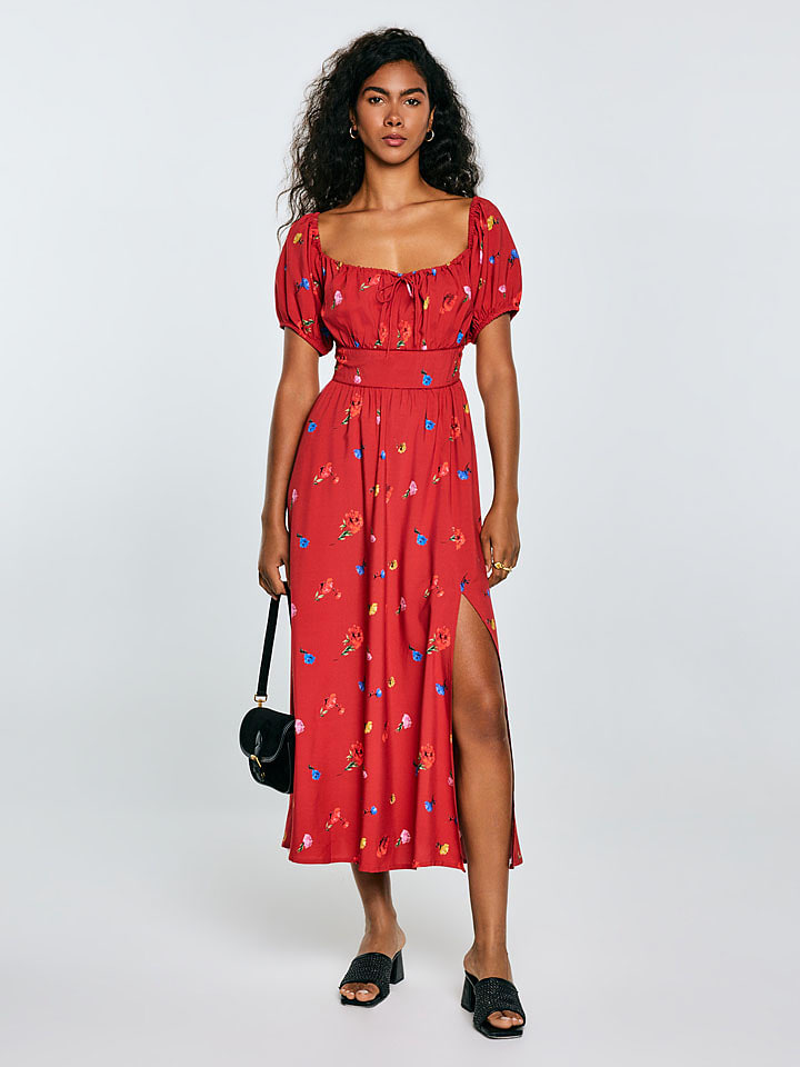 BIG STAR Sukienka w kolorze czerwonym rozmiar: L