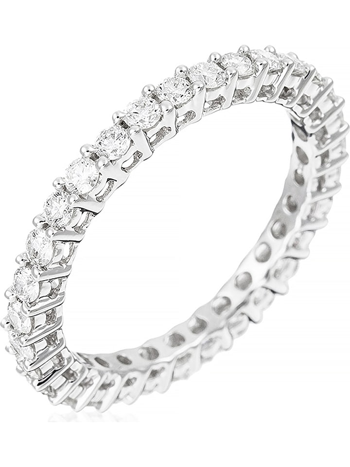 DIAMANTA Złoty pierścionek "Mon Tour Complet" z diamentami rozmiar: 52