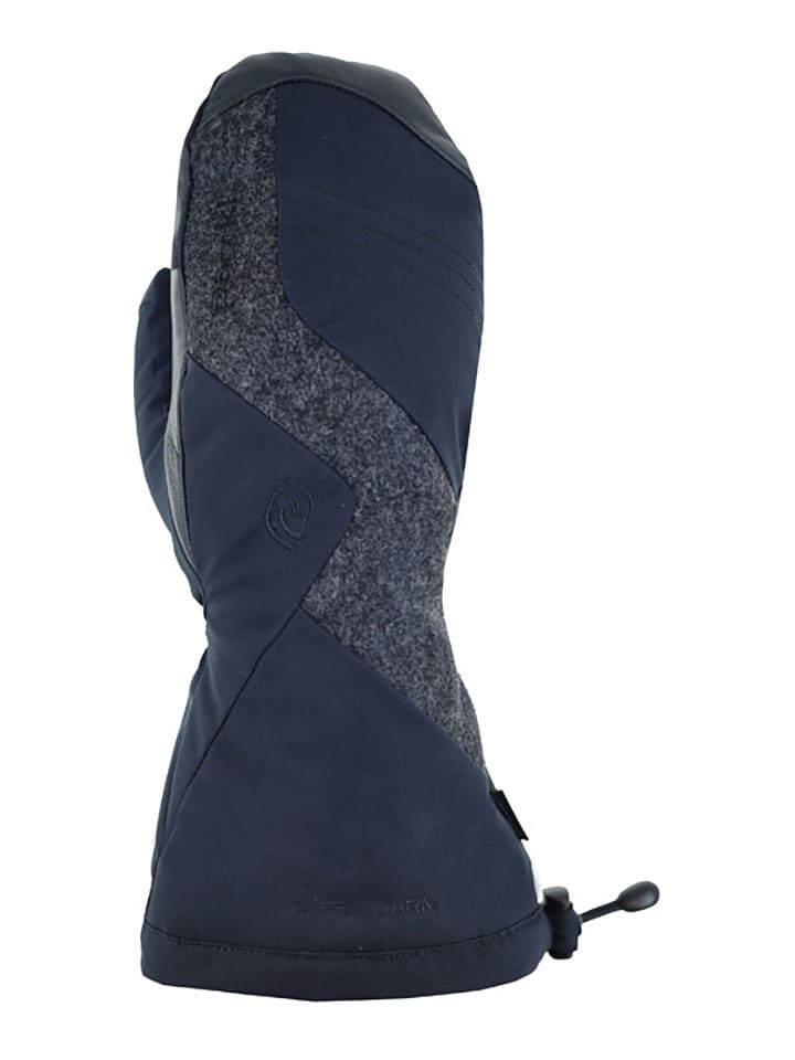 Roeckl SPORTS Rękawice narciarskie "Serfaus" w kolorze czarno-szarym rozmiar: 10