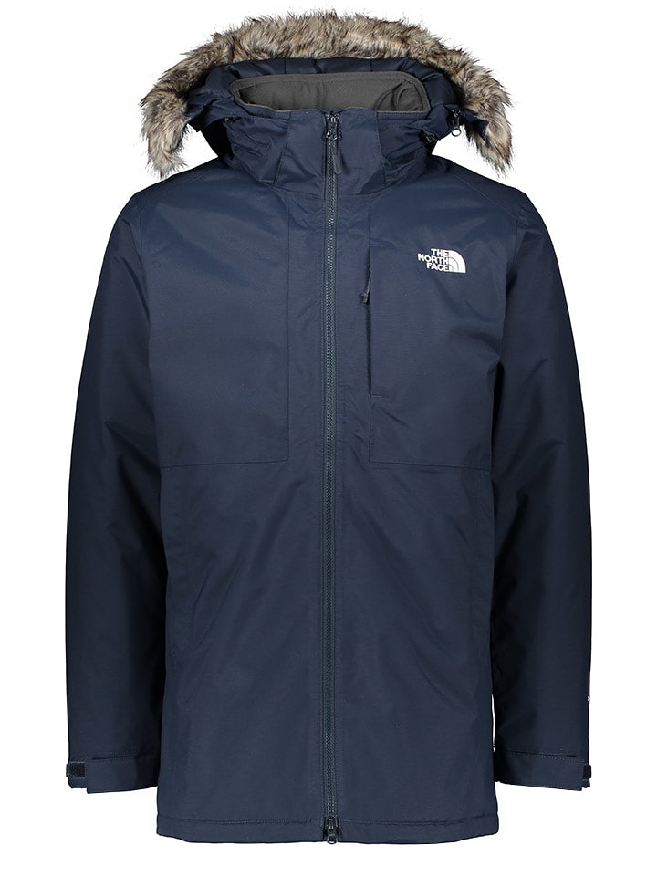The North Face Parka "Aral" w kolorze granatowym rozmiar: M