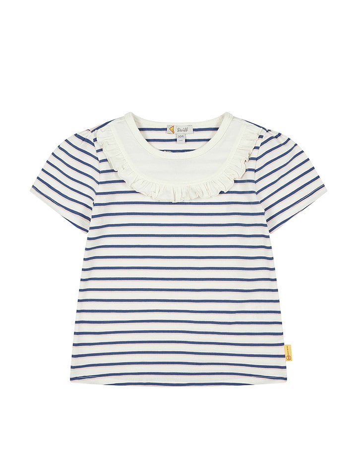 Steiff Koszulka w kolorze białym rozmiar: 92