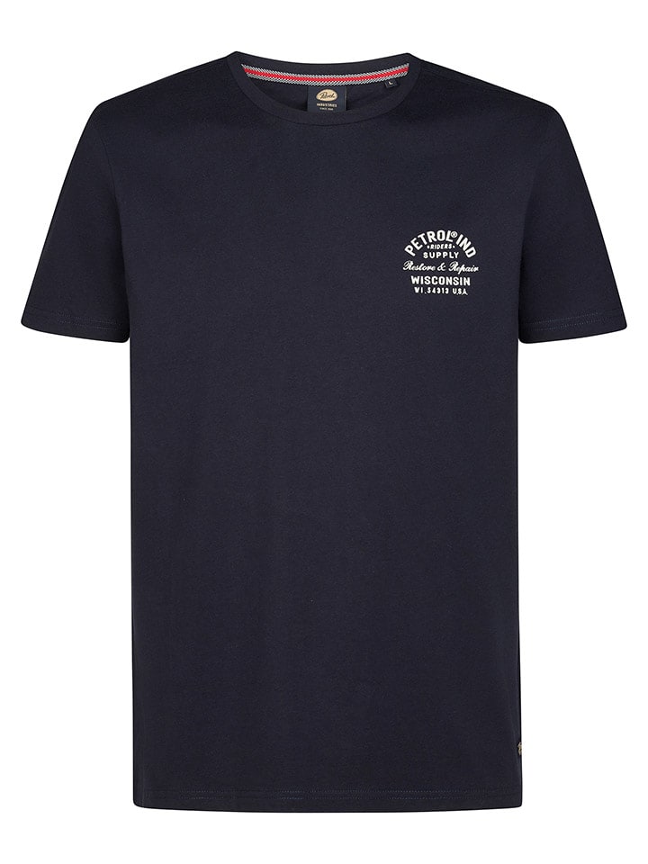 Petrol Industries Koszulka w kolorze granatowym rozmiar: S