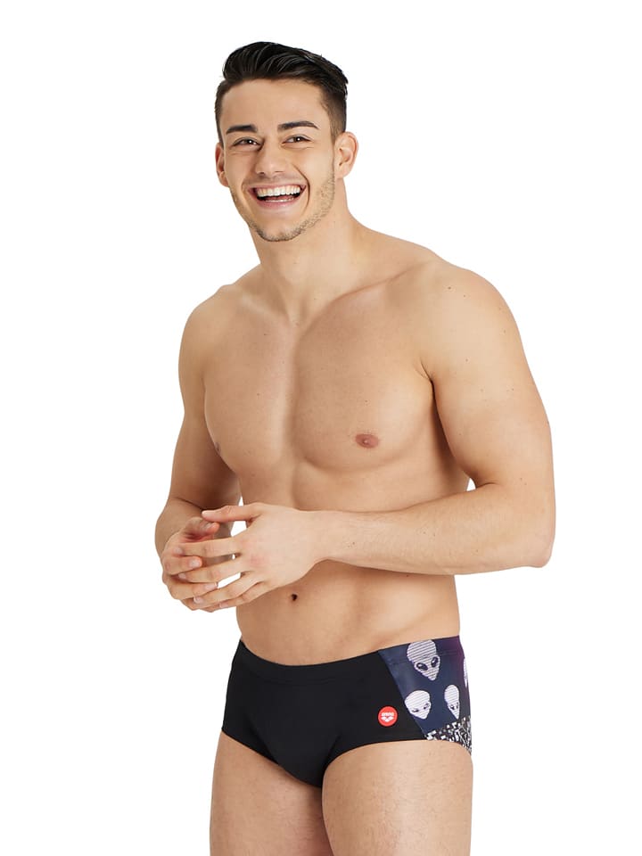 Arena Kąpielówki w kolorze fioletowo-czarnym rozmiar: 3