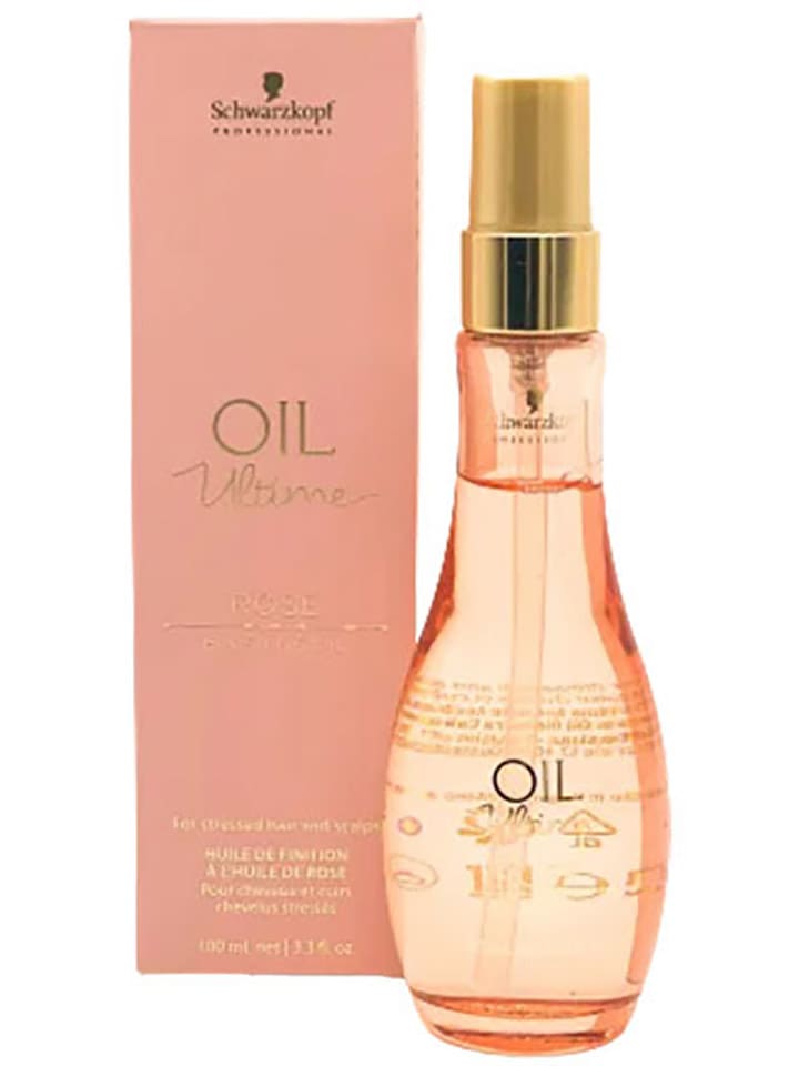 Schwarzkopf Professional Olejek do włosów "Oil Ultime Rose Oil Stressed Hair" - 100 ml rozmiar: onesize