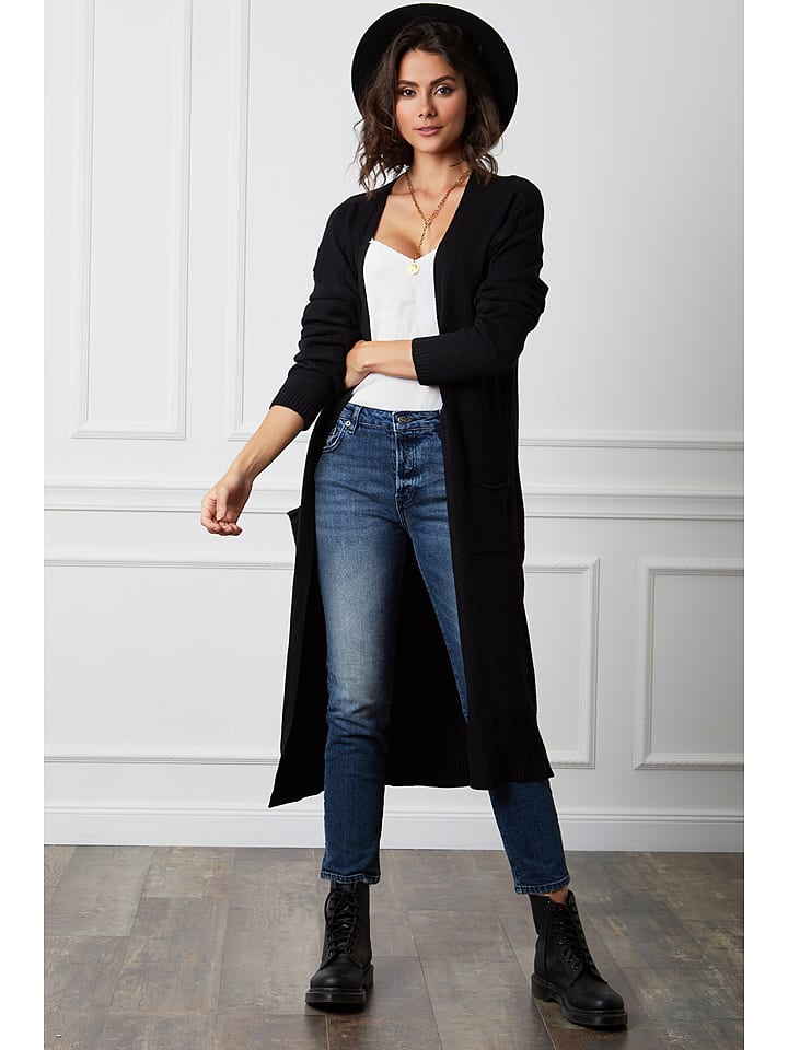 Joséfine Kardigan "Balle" w kolorze granatowym rozmiar: L