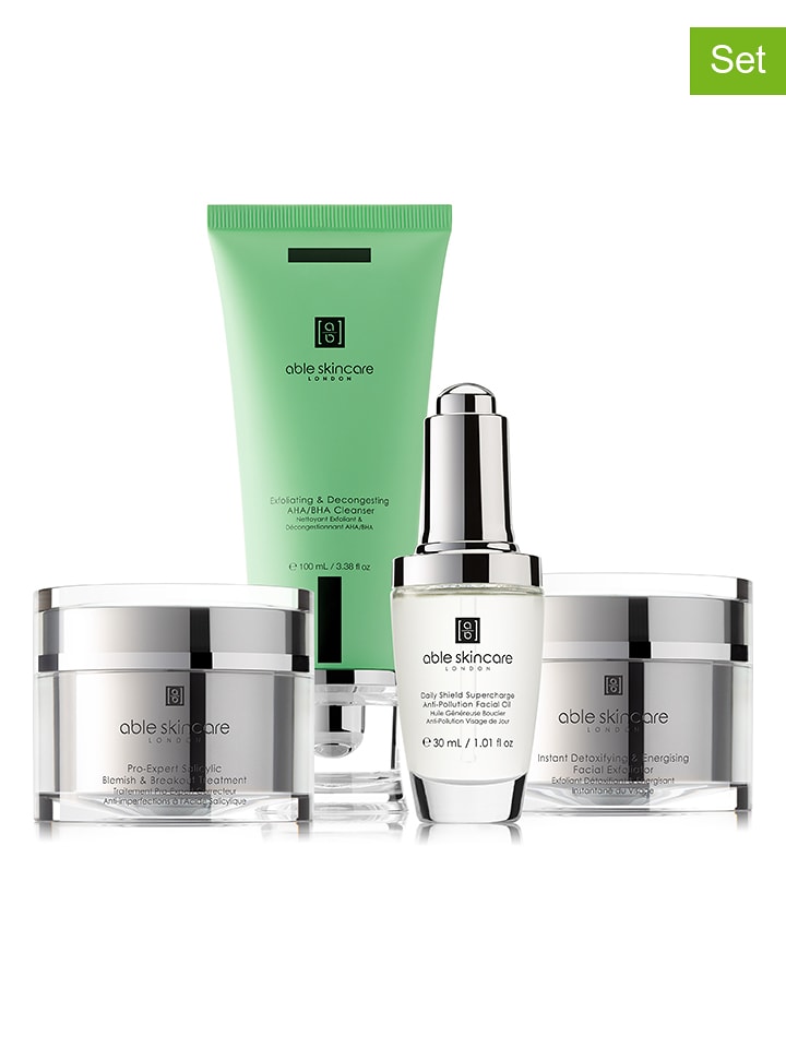 Able Skincare 4-częściowy zestaw pielęgnacyjny "Total Skin Protection" rozmiar: onesize