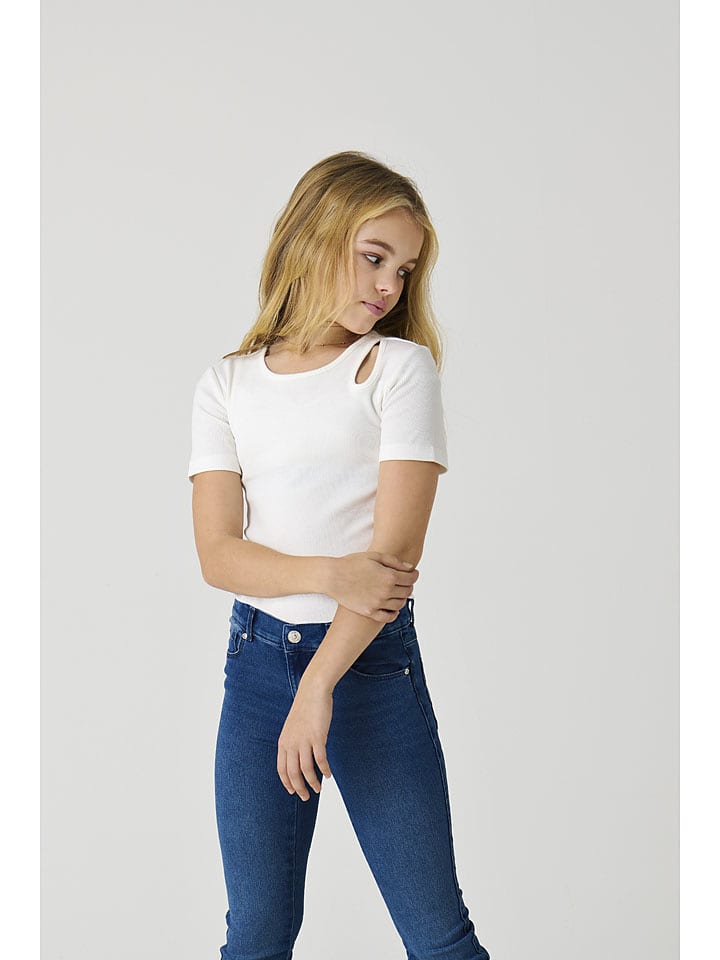 KIDS ONLY Koszulka "Nessa" w kolorze białym rozmiar: 122/128