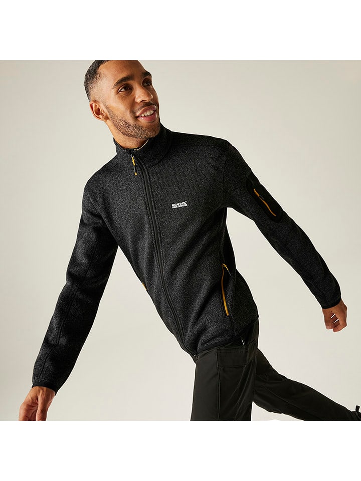 Regatta Kurtka polarowa "Newhill" w kolorze czarnym rozmiar: S