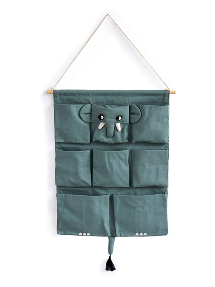 roommate Organizer ścienny "Elephant" w kolorze ciemnozielonym - 43 x 50 cm rozmiar: onesize