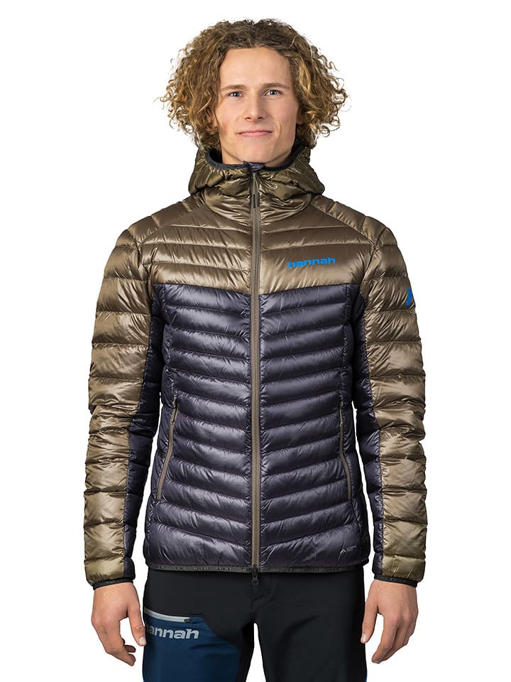 Hannah Kurtka puchowa w kolorze złoto-antracytowym rozmiar: M