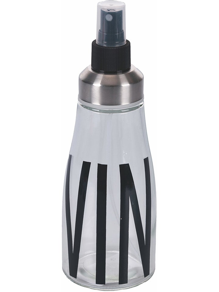 Villa d´Este Dozownik do octu "Big is more" w kolorze czarnym z rozpylaczem - 300 ml rozmiar: onesize