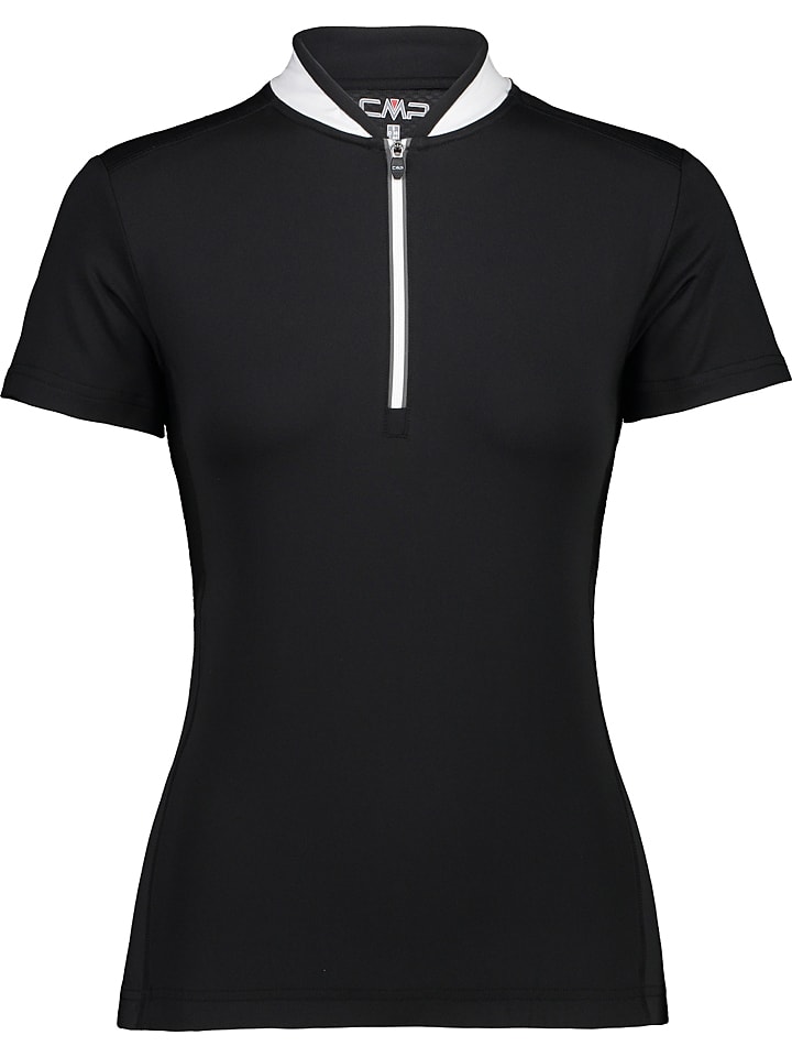 CMP Koszulka kolarska w kolorze czarnym rozmiar: 36