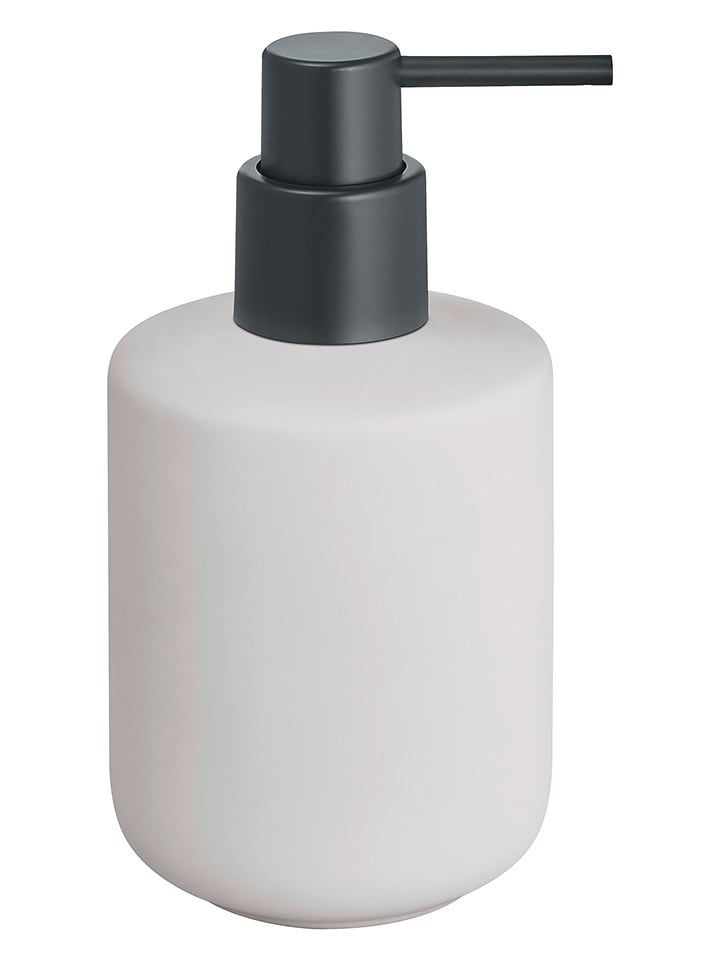 Blomus Dozownik mydła "Sarja" w kolorze biało-czarnym - wys. 15 x Ø 7,8 cm rozmiar: onesize