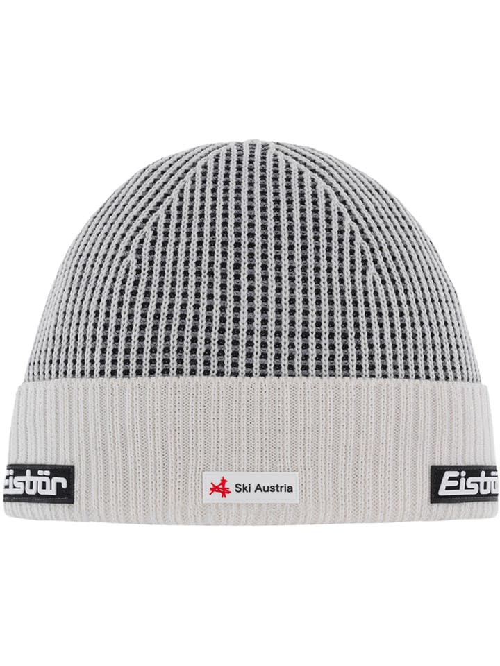 Eisbär Czapka "Flux" w kolorze czarno-kremowo-szarym rozmiar: onesize